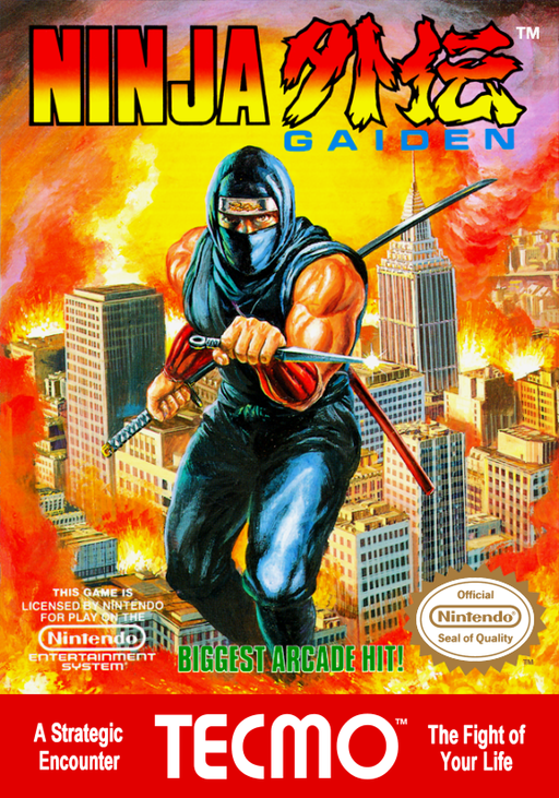 Ninja Gaiden (USA) (Beta) box art